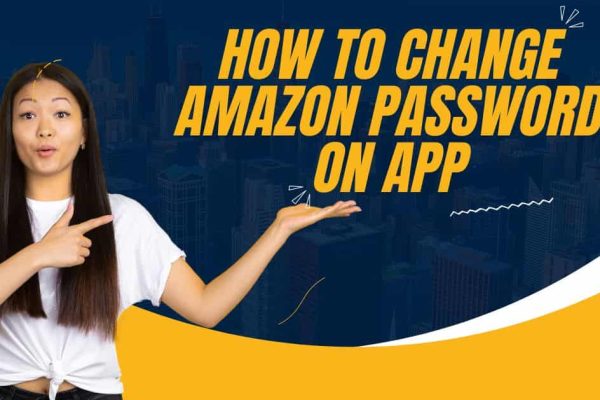 how to change amazon password on app