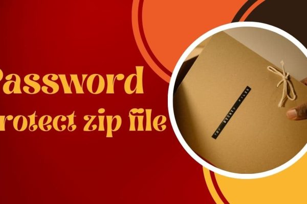 password protect zip file