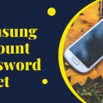 samsung account password reset